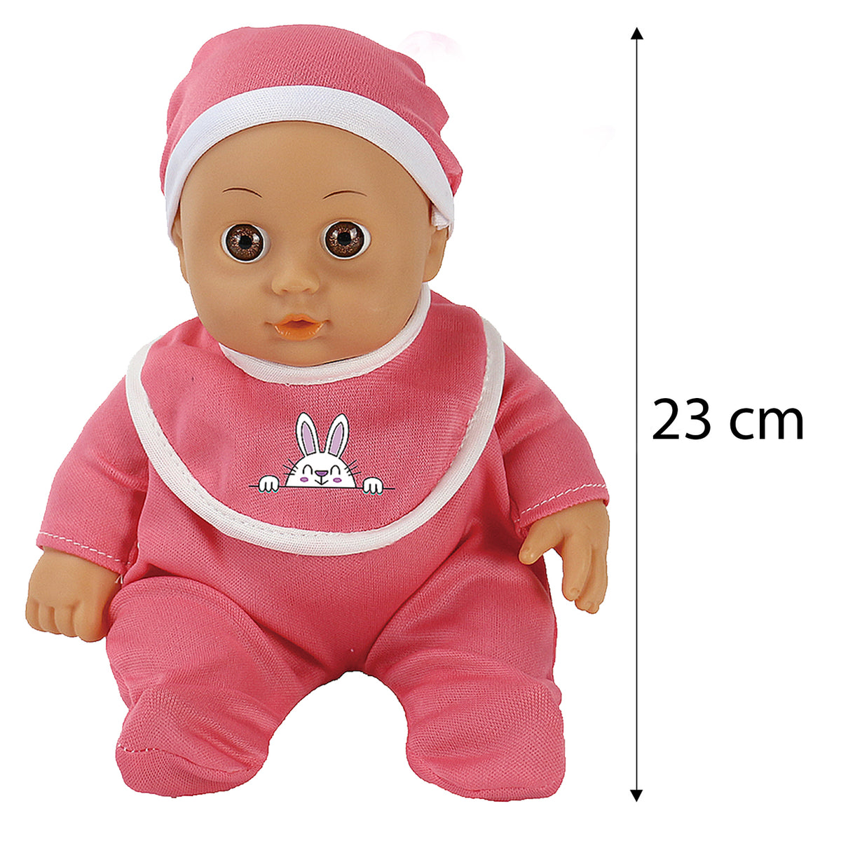 23cm Baby Doll with Accessories | Pink or Blue Set