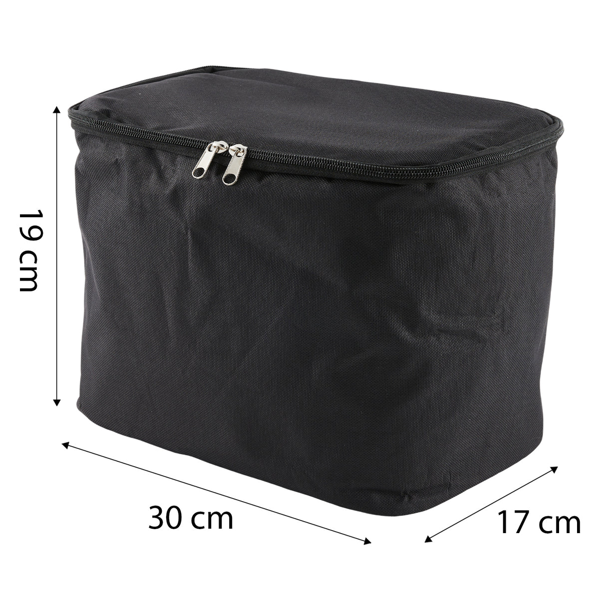 15L Black Insulated Cooler Bag - Pack of 1 or 2