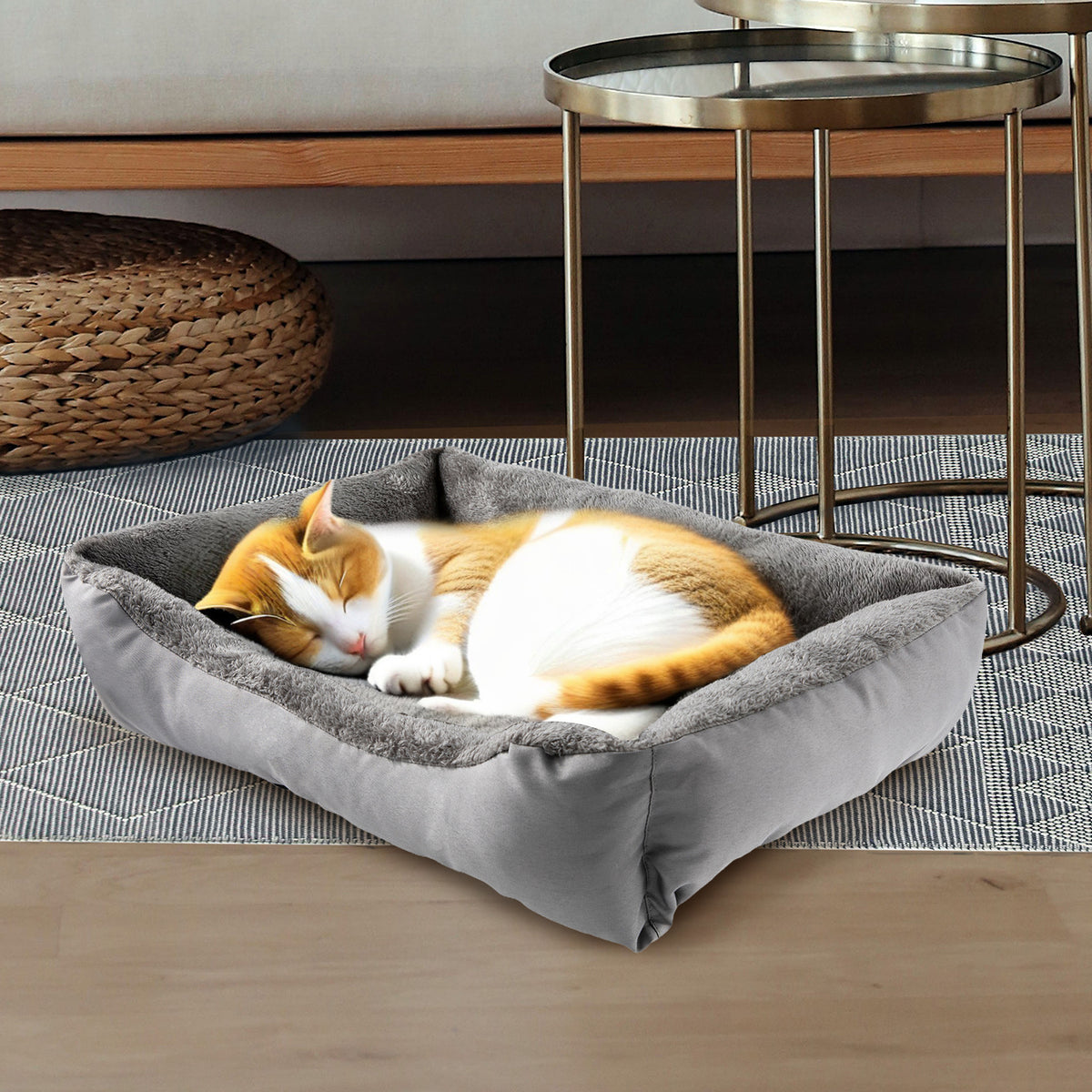 Soft Fleece Pet Bed for Dogs & Cats - Choose your Size & Colour