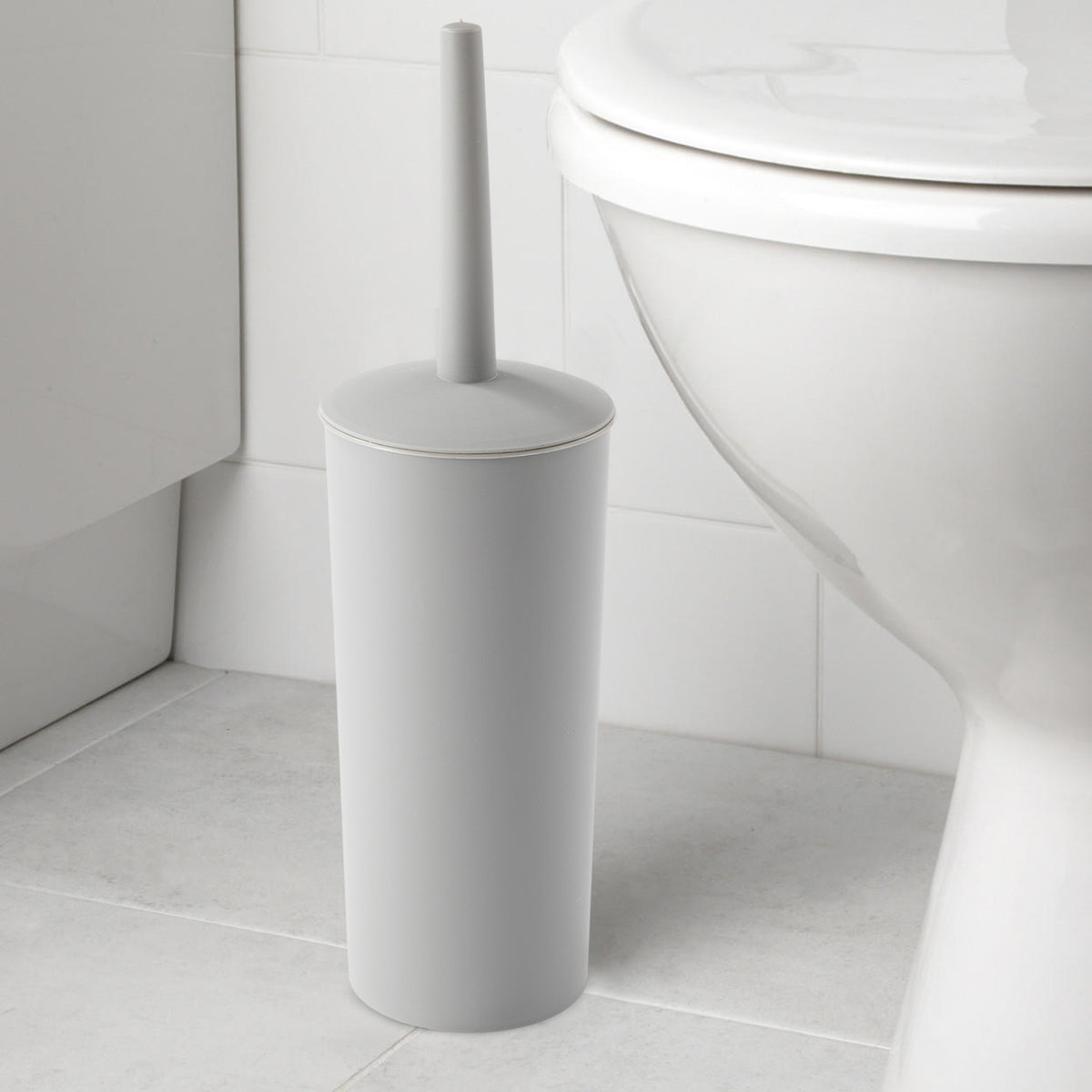 6 Piece Bathroom Accessory Set – White or Grey