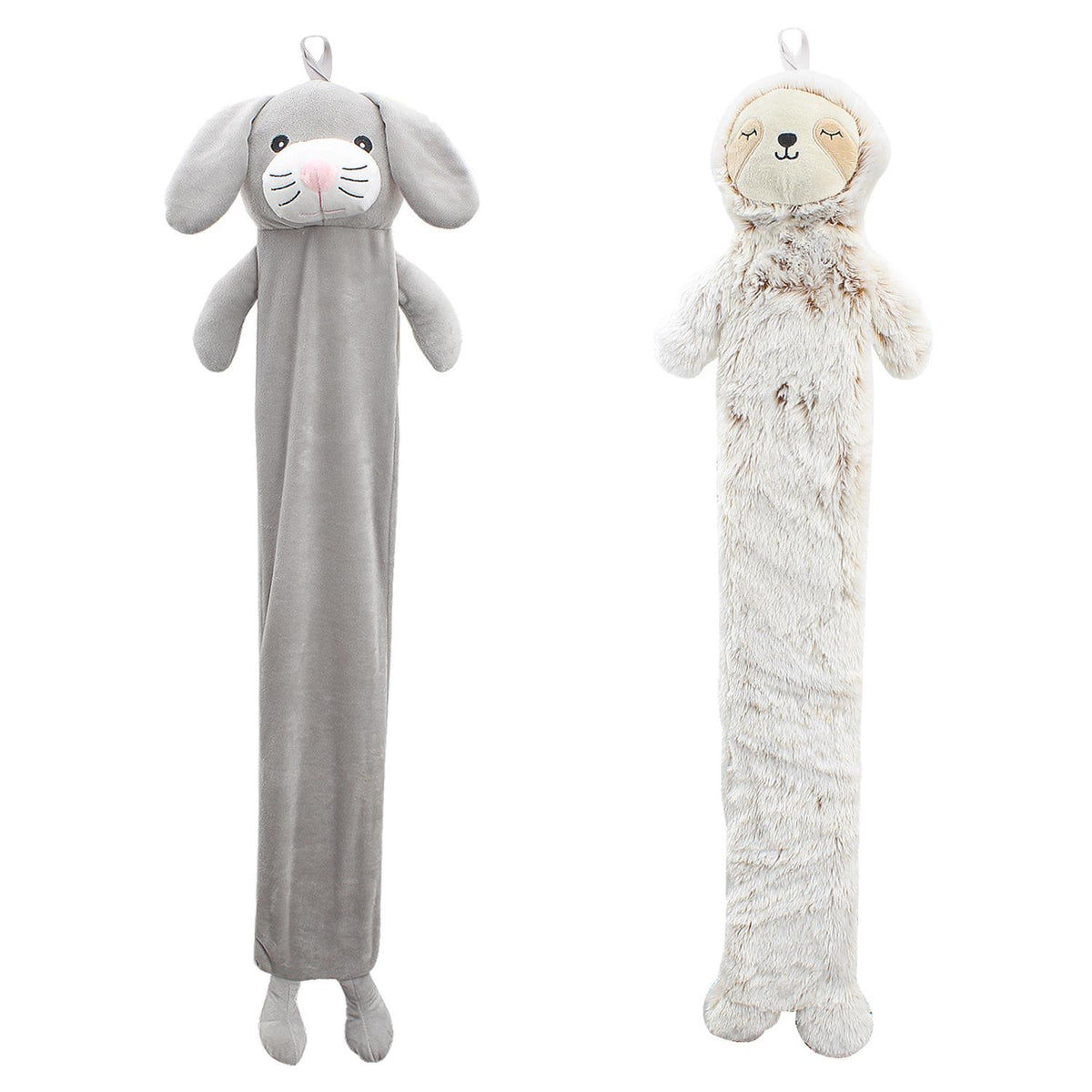 Kids Novelty Long 2 Litre Hot Water Bottle With Removable Cover