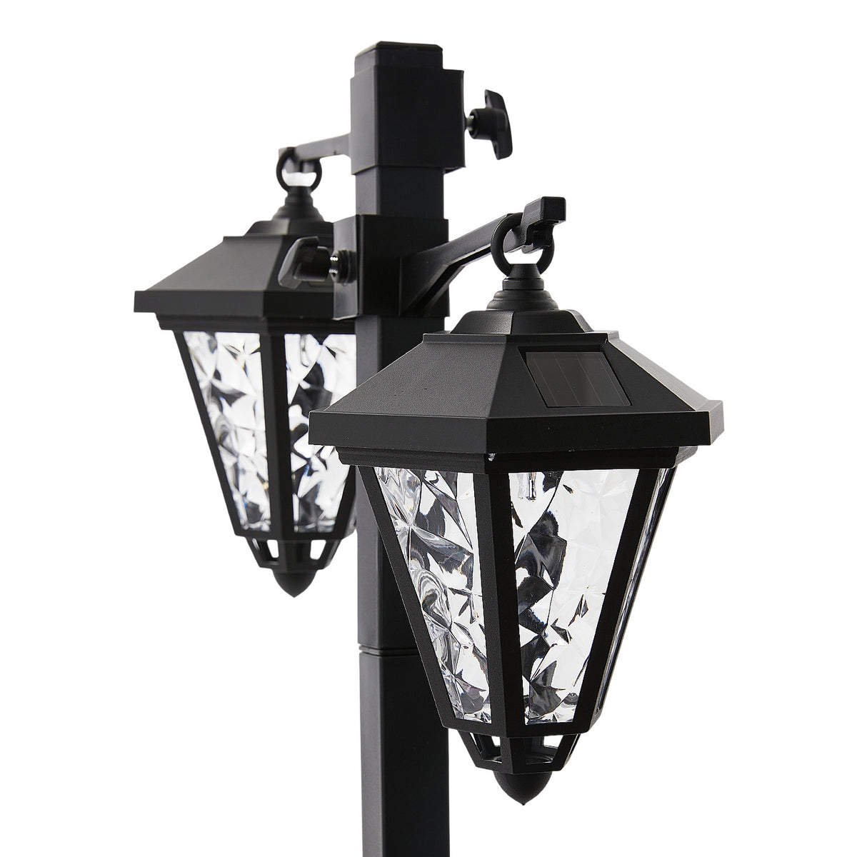 1.4 Metre Large Solar Lamp Post Light - Pack of 1 or 2