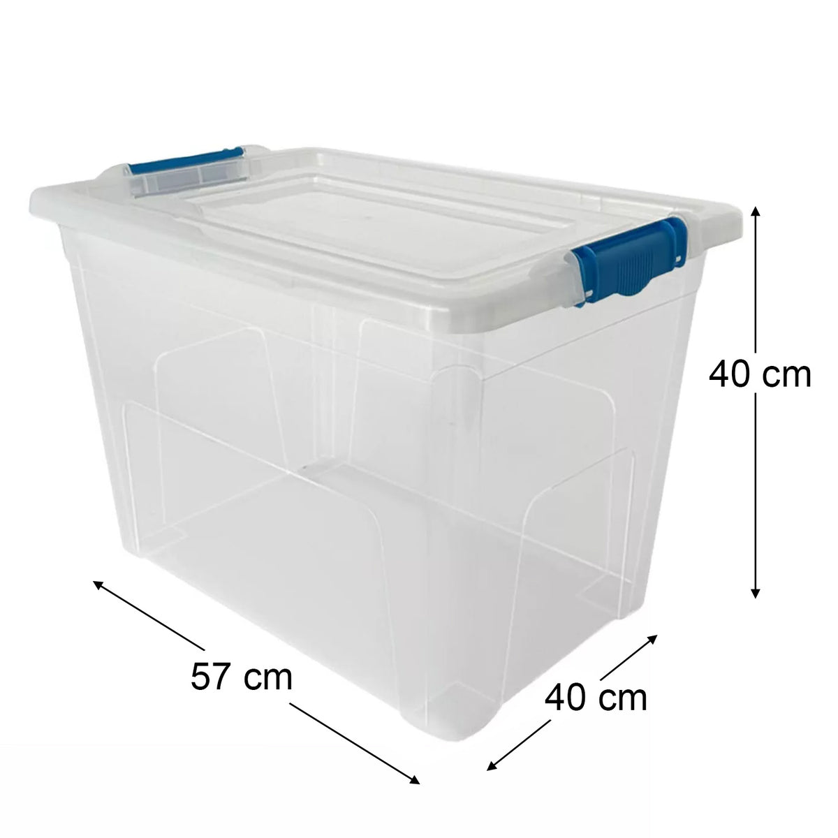 50L or 80L Click N Store Box by STASH'D Storage –  Pack of 1 or 3