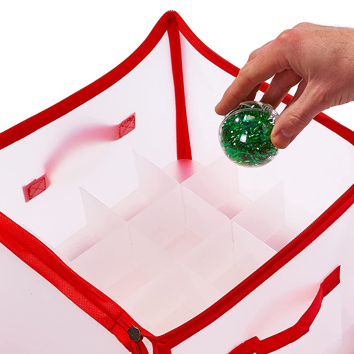 64 Christmas Tree Baubles Storage Box
