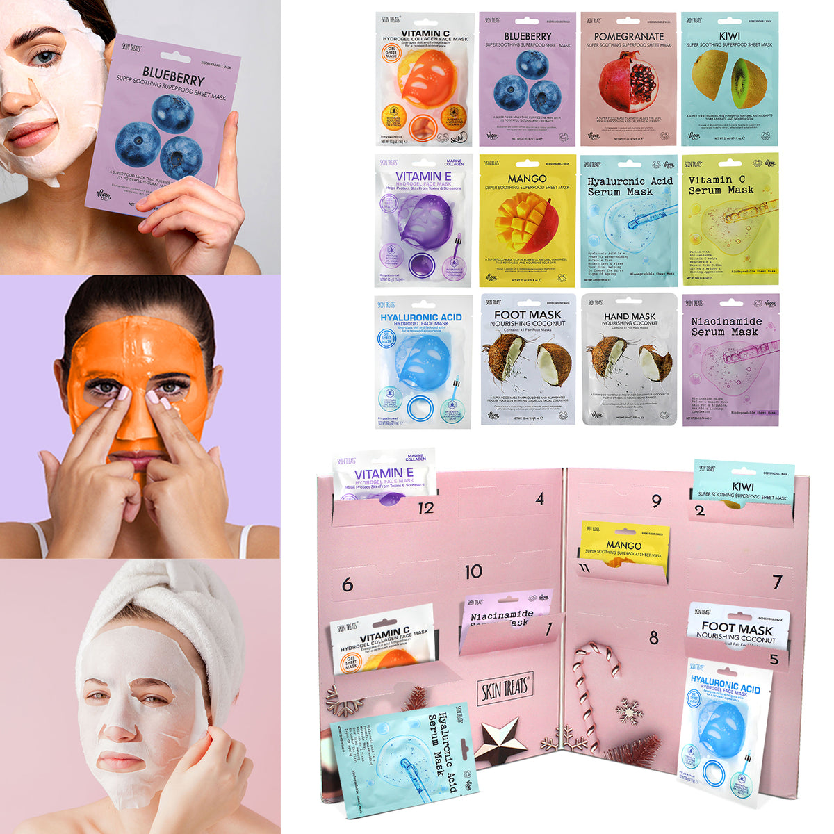 Skin Treats 12 Days Ultimate Masking Advent Calendar