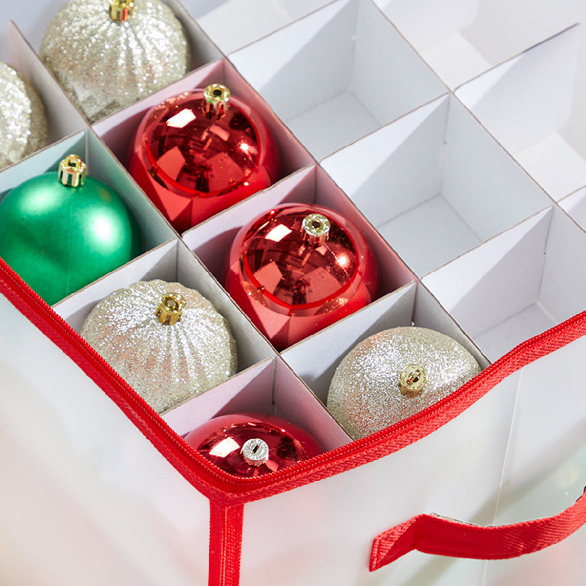 64 Christmas Tree Baubles Storage Box