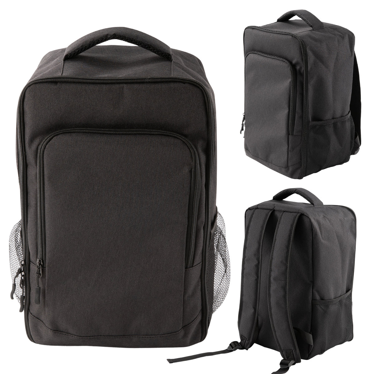 Full Zip Mesh Pocket Underseat Cabin Backpack