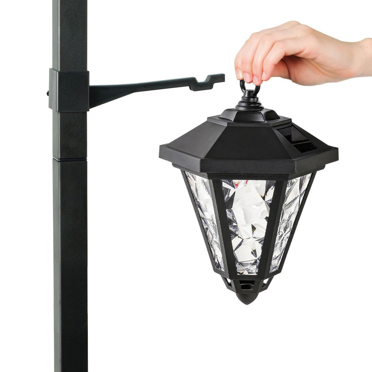 1.4 Metre Large Solar Lamp Post Light - Pack of 1 or 2