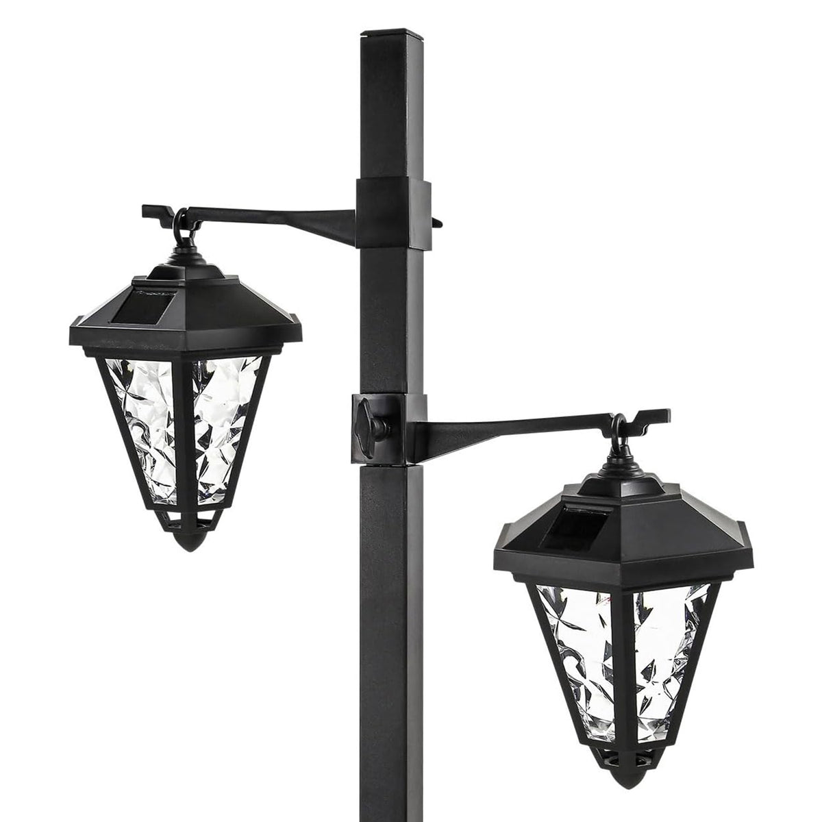 1.4 Metre Large Solar Lamp Post Light - Pack of 1 or 2