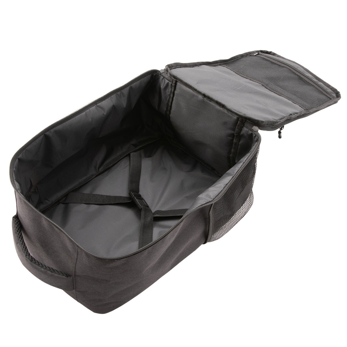 Full Zip Mesh Pocket Underseat Cabin Backpack