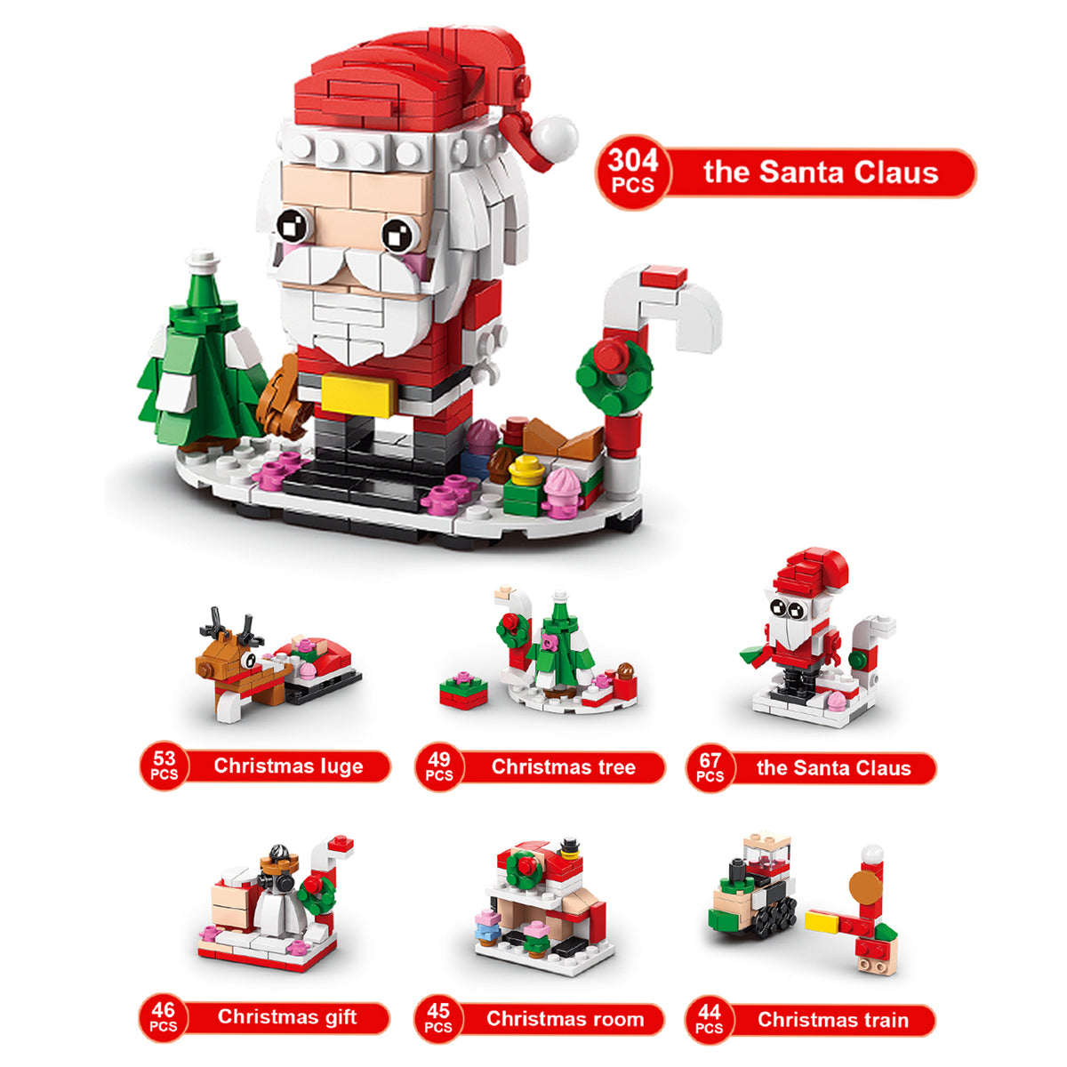 Kids Building Blocks 24-Day Christmas Advent Calendar