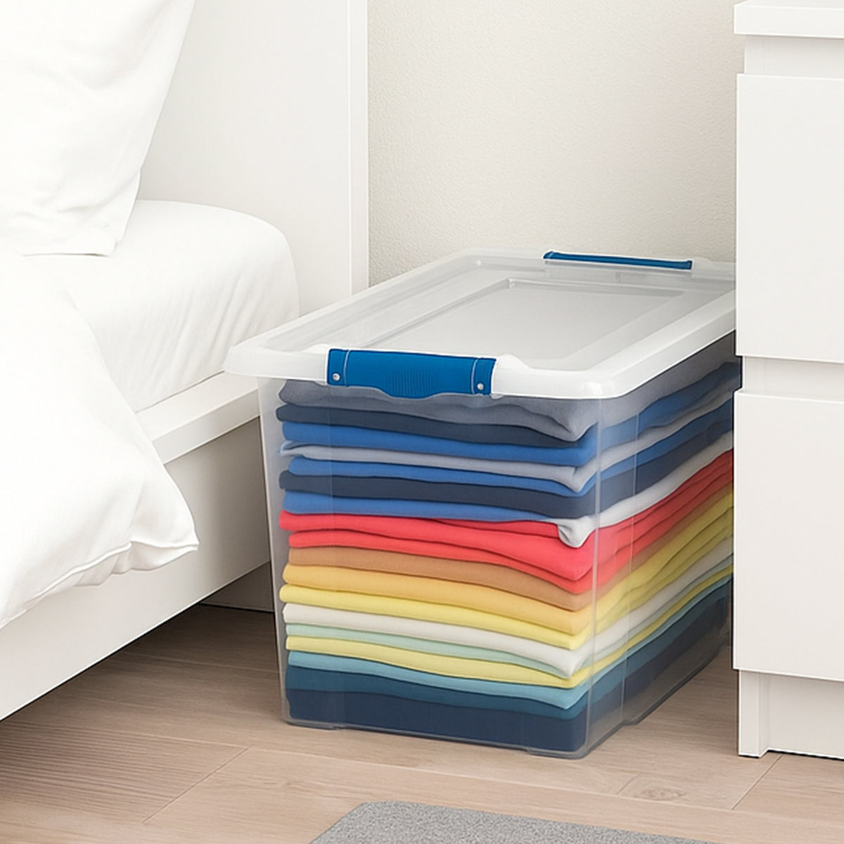 50L or 80L Click N Store Box by STASH'D Storage –  Pack of 1 or 3