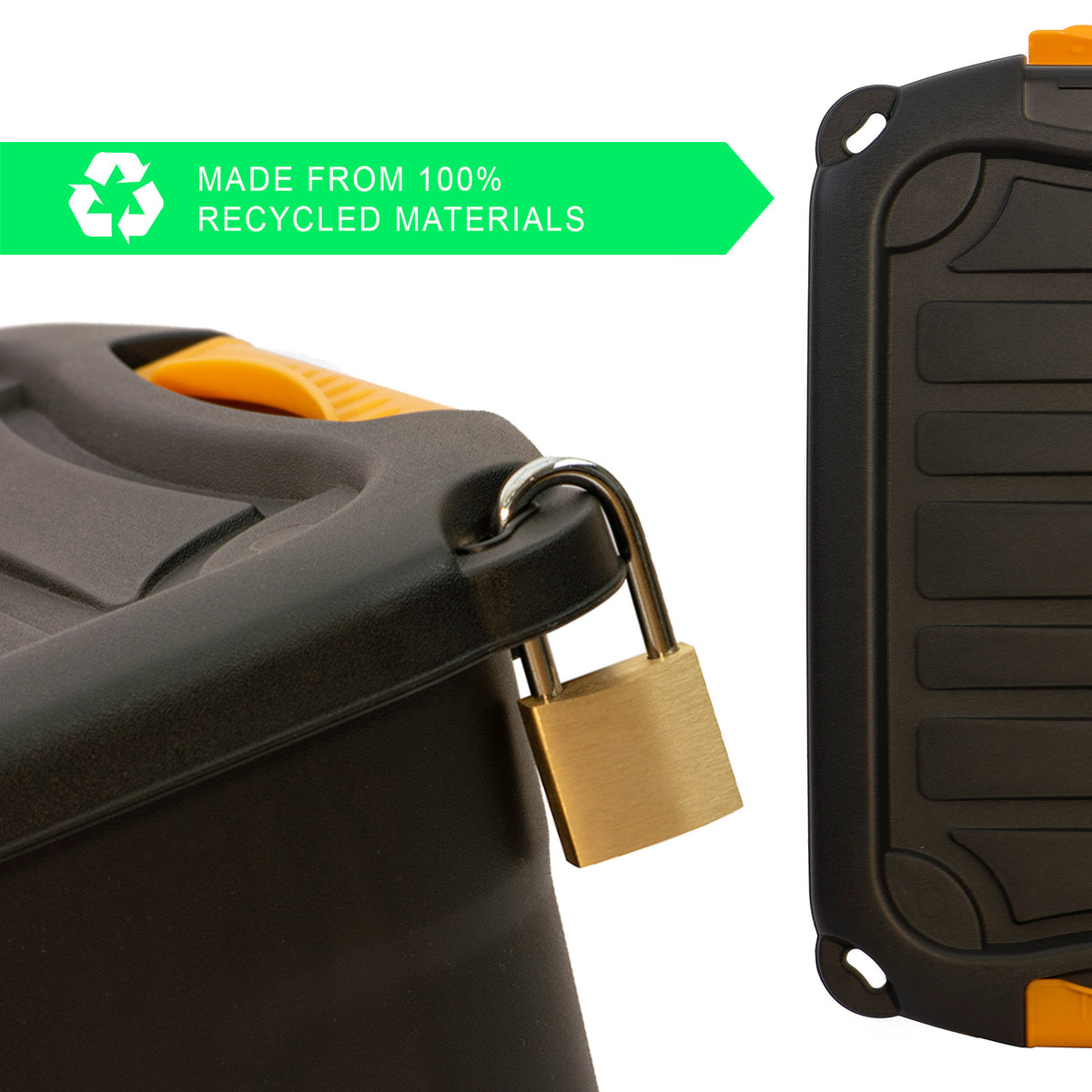Parabox Lockable Heavy Duty Stackable Storage Box & Lid - 20L or 42L