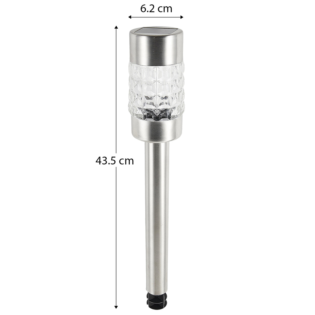 Solar Bollard Stake Lights – Regular or Large |  Pack of 1, 2 or 4
