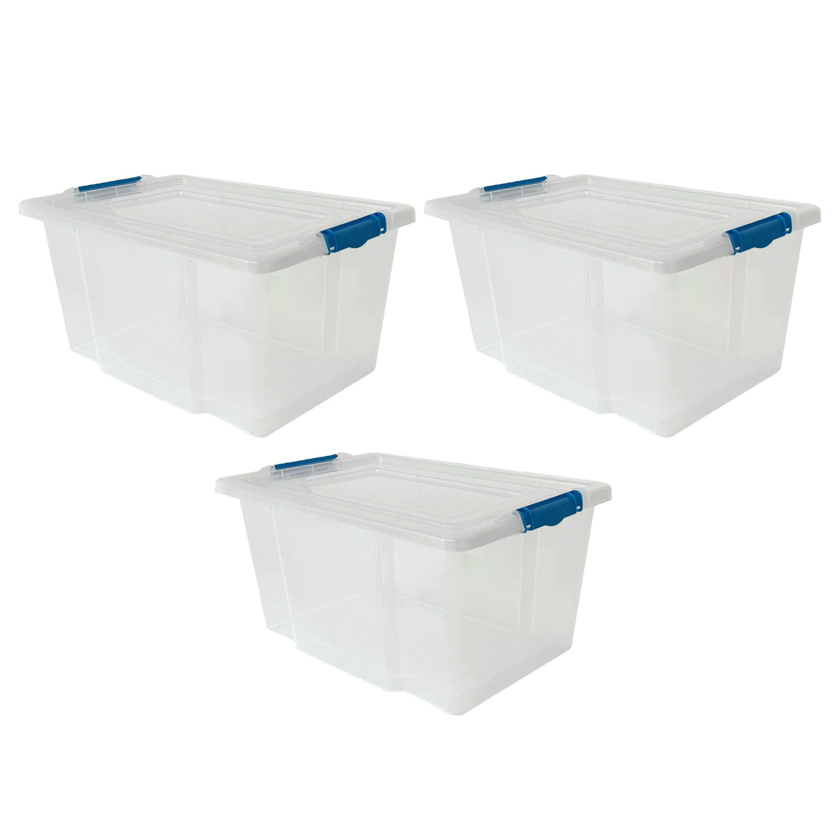 50L or 80L Click N Store Box by STASH'D Storage –  Pack of 1 or 3
