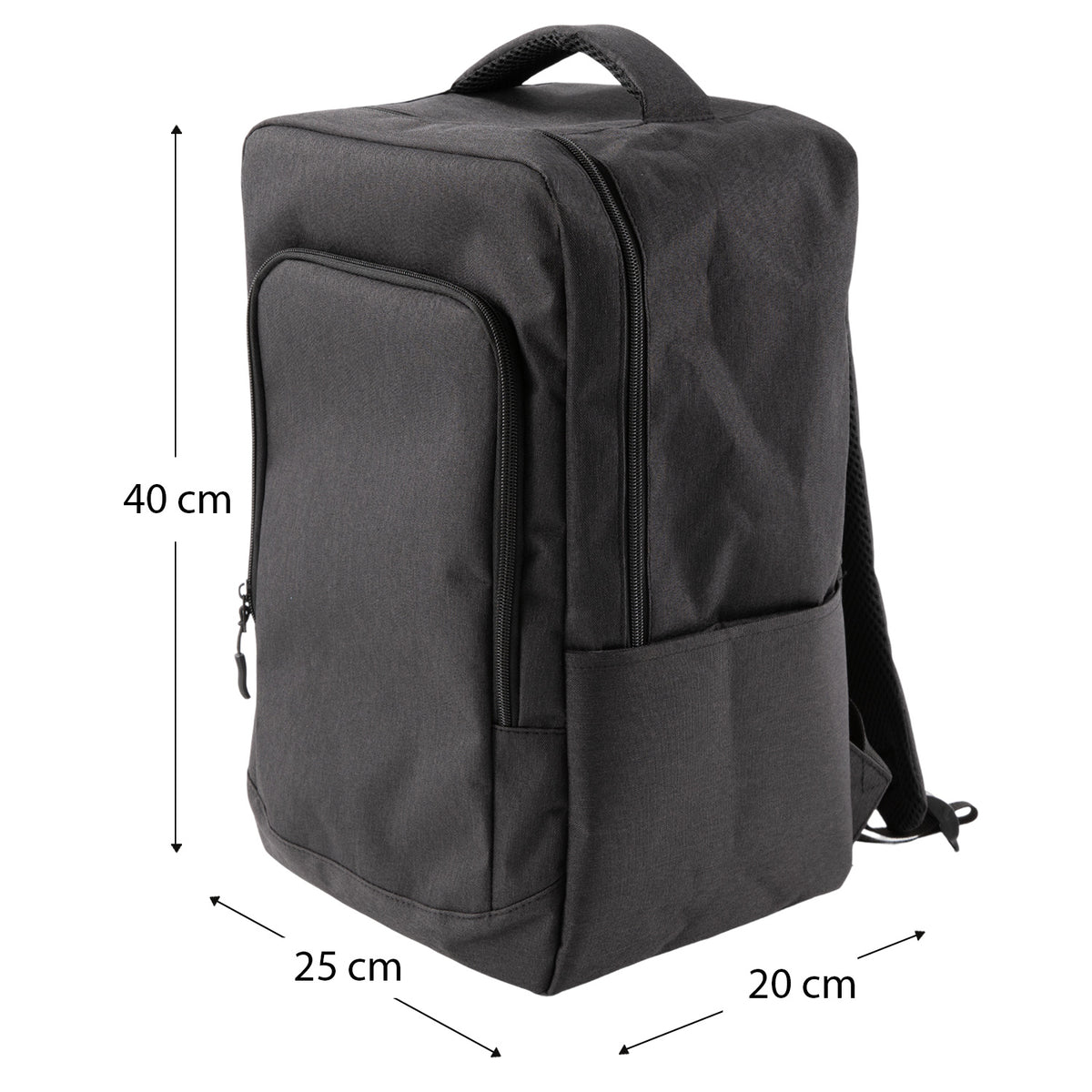 Underseat Cabin Backpack – Half Zip Fabric Pocket