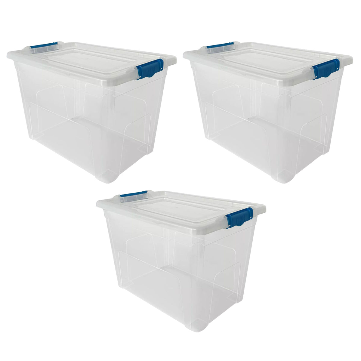 50L or 80L Click N Store Box by STASH'D Storage –  Pack of 1 or 3