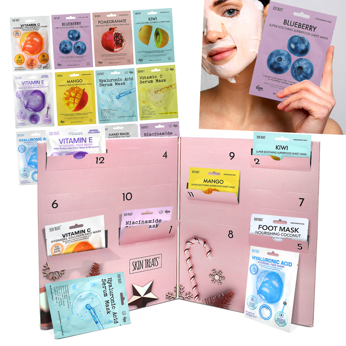 Skin Treats 12 Days Ultimate Masking Advent Calendar