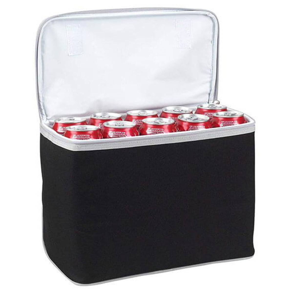 15L Black Insulated Cooler Bag - Pack of 1 or 2