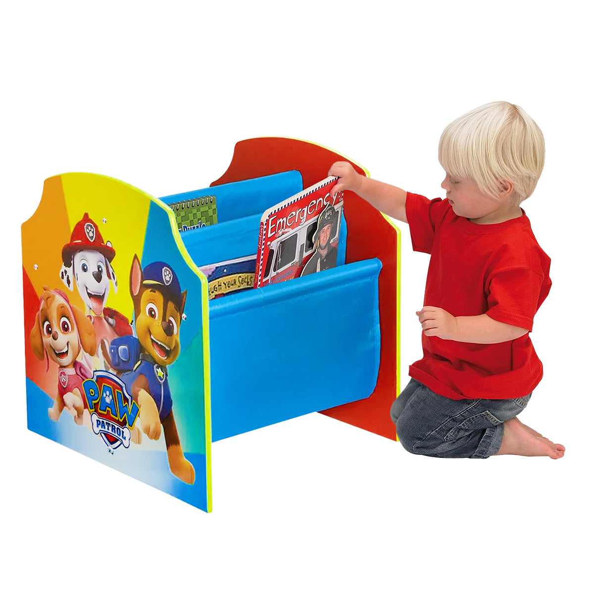 Paw Patrol Freestanding Sling Bookcase