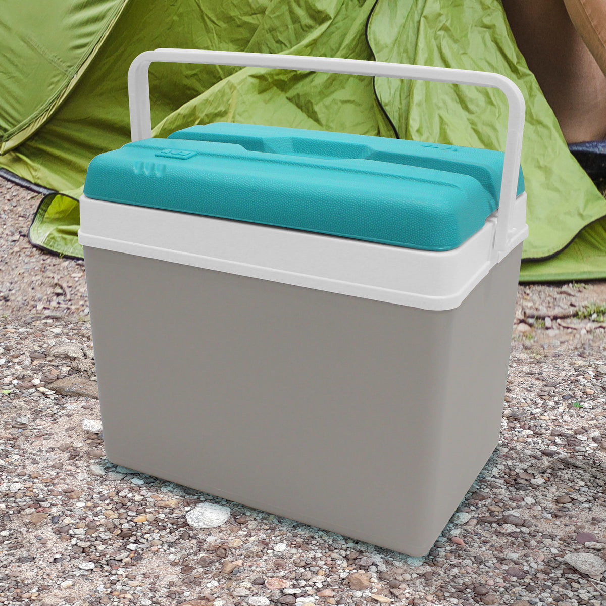 Grey 35 Litre Cool Box