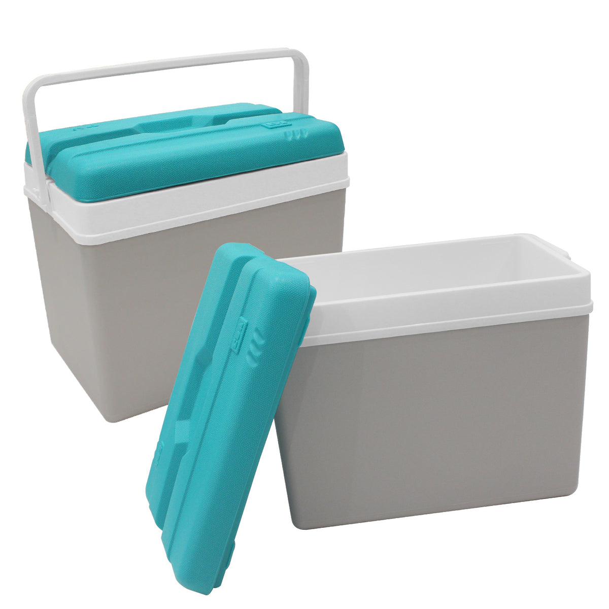 Grey 35 Litre Cool Box