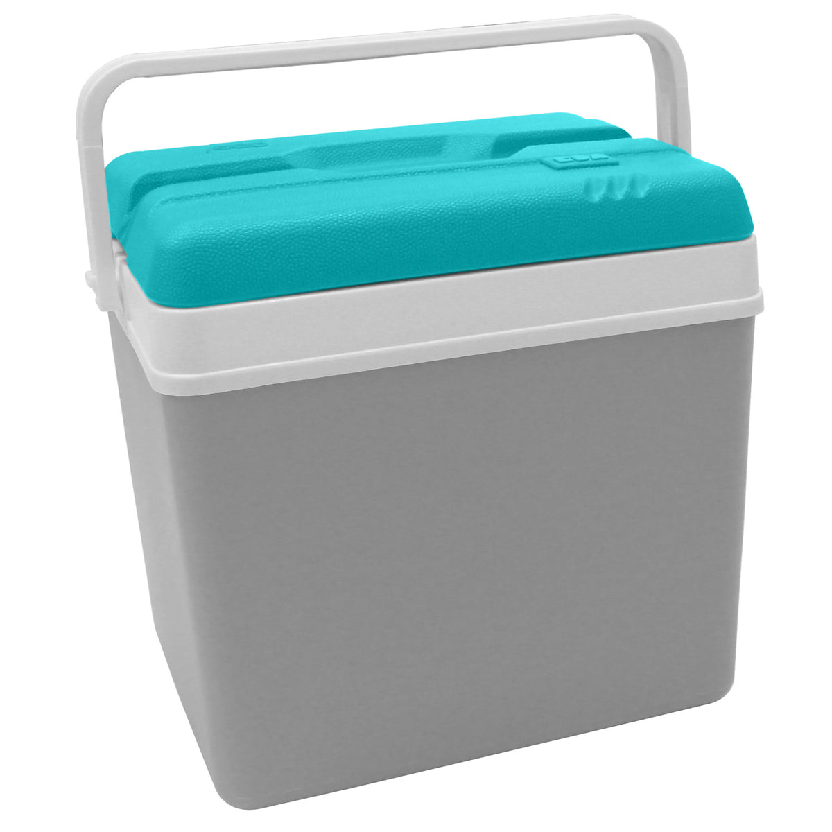 Insulated Cooler Box with Handle – 15L, 24L & 35L – Turquoise or Grey