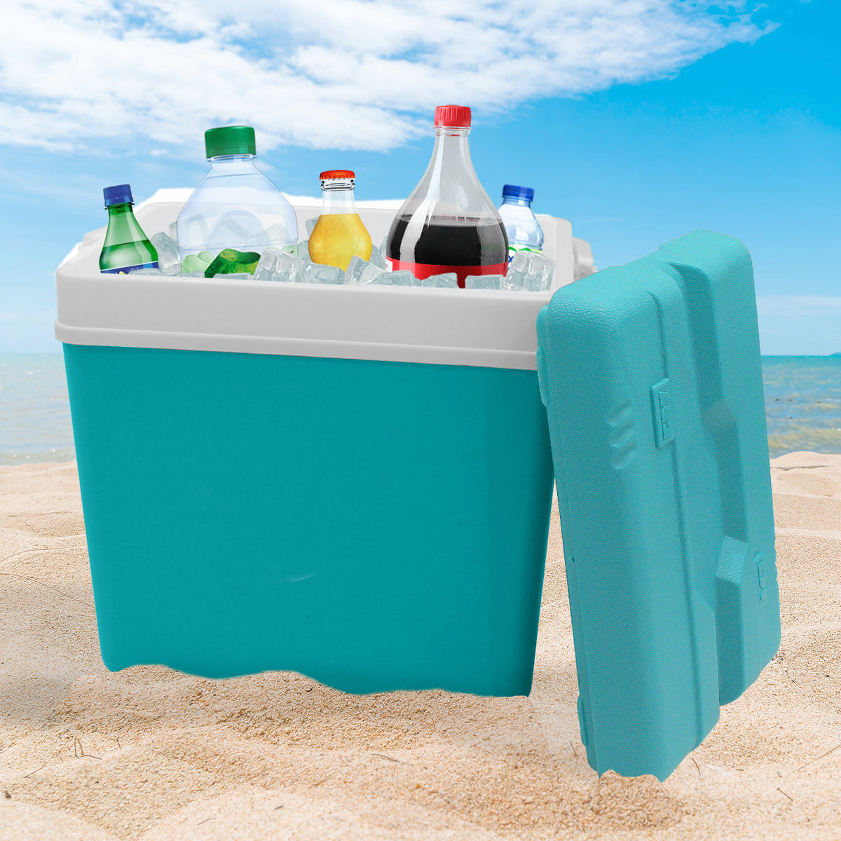 Turquoise 24 Litre Cool Box