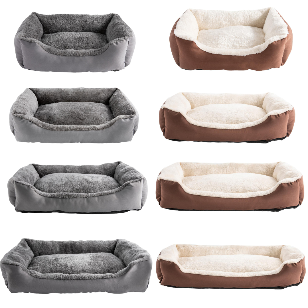 Soft Fleece Pet Bed for Dogs & Cats - Choose your Size & Colour
