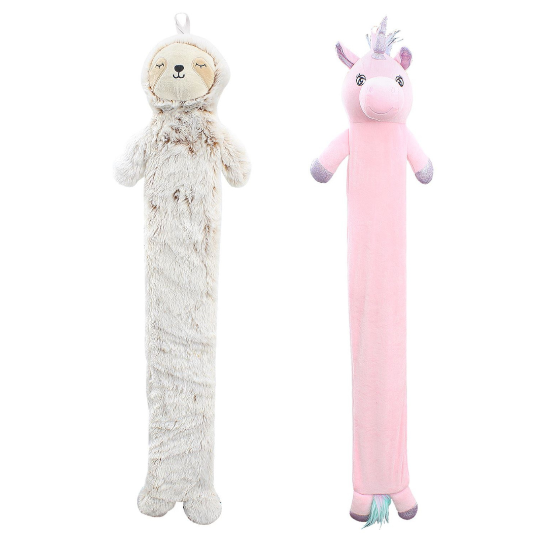 Kids Novelty Long 2 Litre Hot Water Bottle With Removable Cover