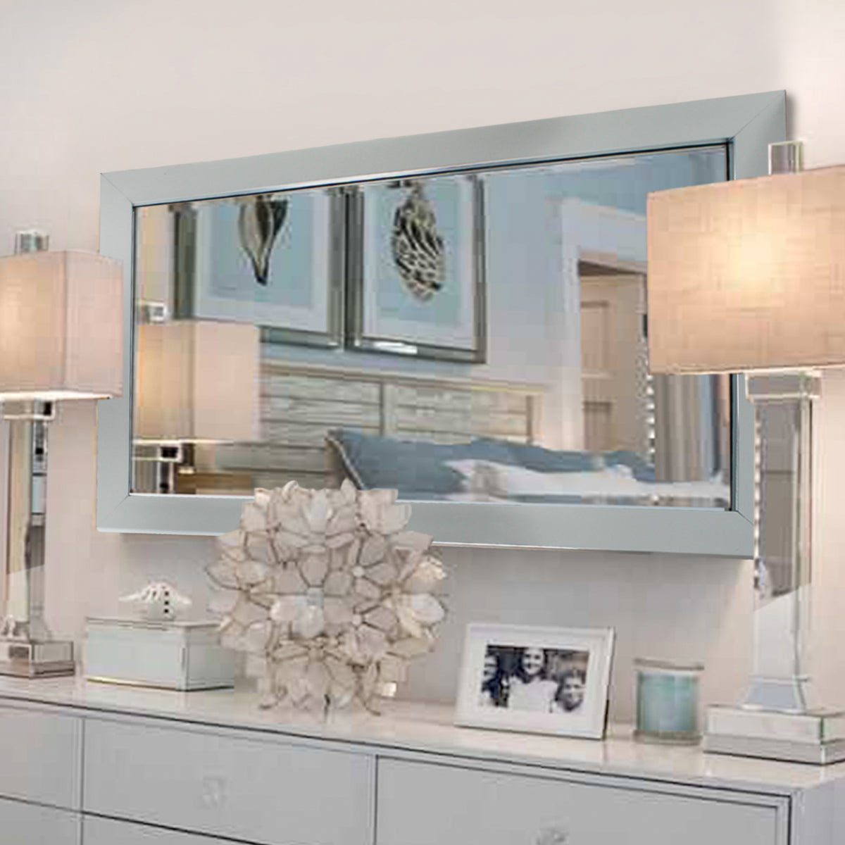 Wall Mounted or Freestanding Mirror by DANIEL JAMES PRODUCTS – Choose Your Size & Colour