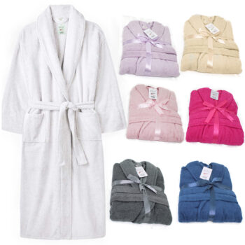Adults Unisex One Size Terry Towelling Dressing Gown