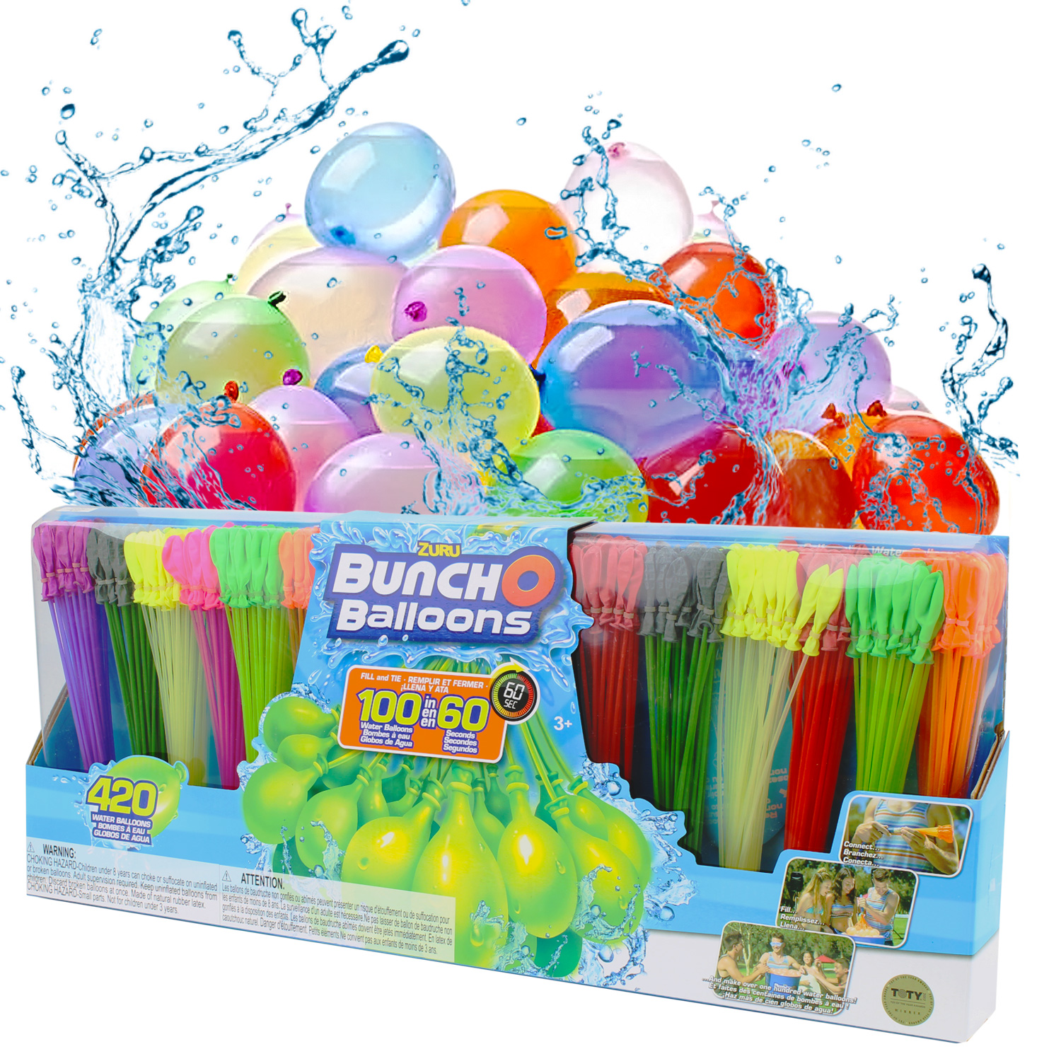 Bunch O Balloons Instant Self Sealing Water Balloons Fun Multicolor Party 420x 