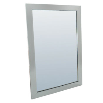 Silver Wall Mounted Framed Mirror
