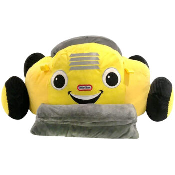 Little Tikes Yellow Coupe Plush Chair