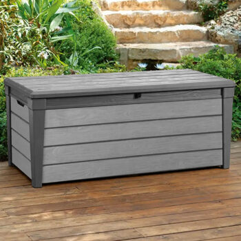 Keter Brushwood 454L Anthracite Grey Garden Storage Box