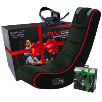 Cyber Rocker Gaming Chair with FREE Gaming Headset By Giotek