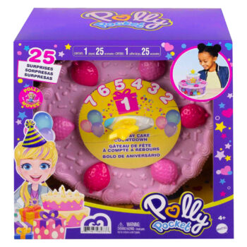 Polly Pocket Birthday Cake Countdown Toy