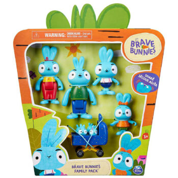 Brave Bunnies Family Pack Kids Play Set
