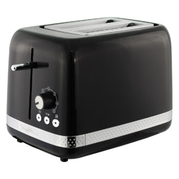 Moulinex Electric 2 Slice Black & Chrome Toaster