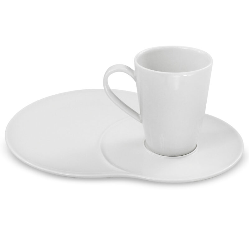 Villeroy & Boch 2 Piece Porcelain Mug & Plate Set