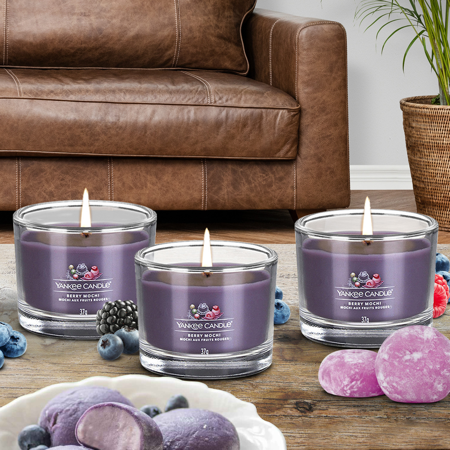 Yankee Candle · Berry Mochi · Giare