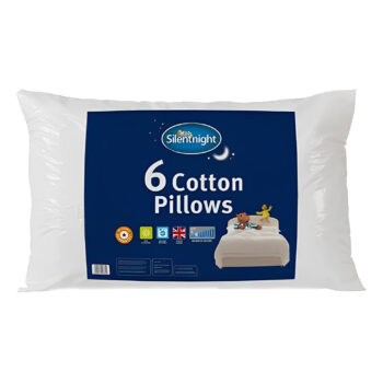 Set of 6 Silentnight Cotton Bounce Pillows