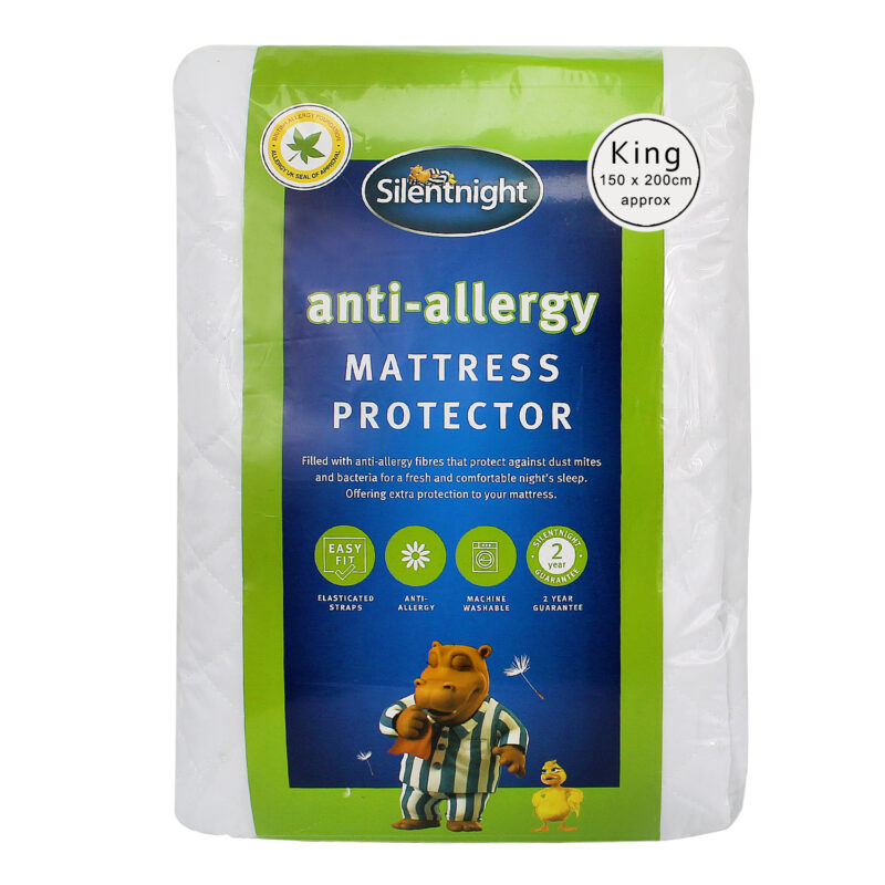 Silentnight Anti-Allergy King Size Mattress Protector