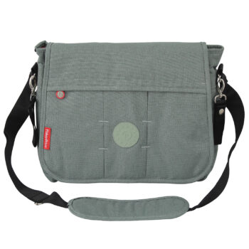 Fisher-Price Grey Multifunctional Mama Baby Messenger Changing Bag - Complete With Baby Changing Mat