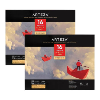 Arteza Pack of 2 Acrylic Pads
