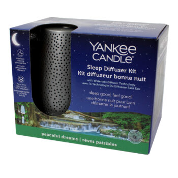 Yankee Candle Silver Sleep Diffuser Starter Kit