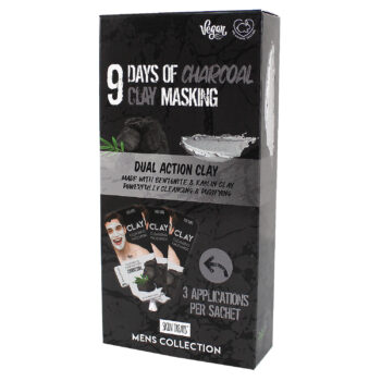 Skin Treats 9 Days of Masking Charcoal Clay Set