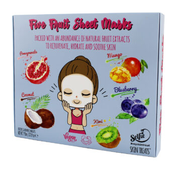 Skin Treats Five Fruit Sheet Masks Gift Set