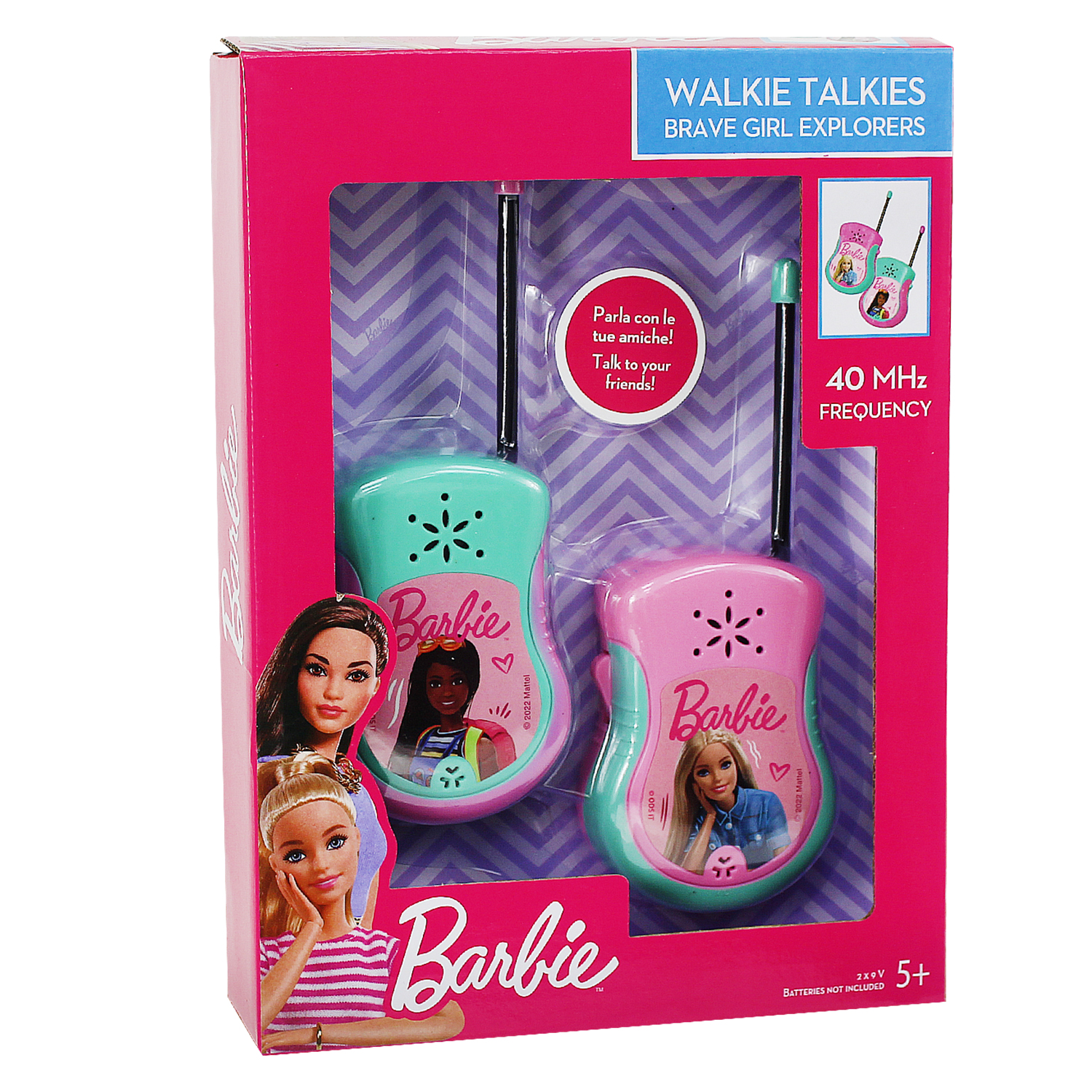 Set of 2 Barbie Walkie Talkies - WeeklyDeals4Less